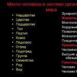 Основные направления эволюции человека Систематика вида Человек разумный